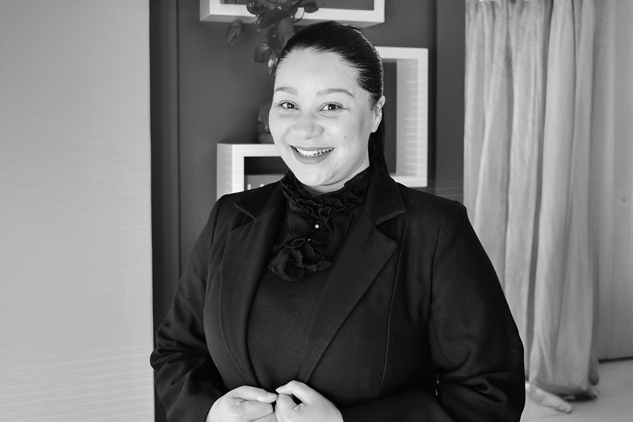 Robyn-Lee Jantjies, Spa Manager at Amani Spa, Radisson Port Elizabeth, leading with heart.